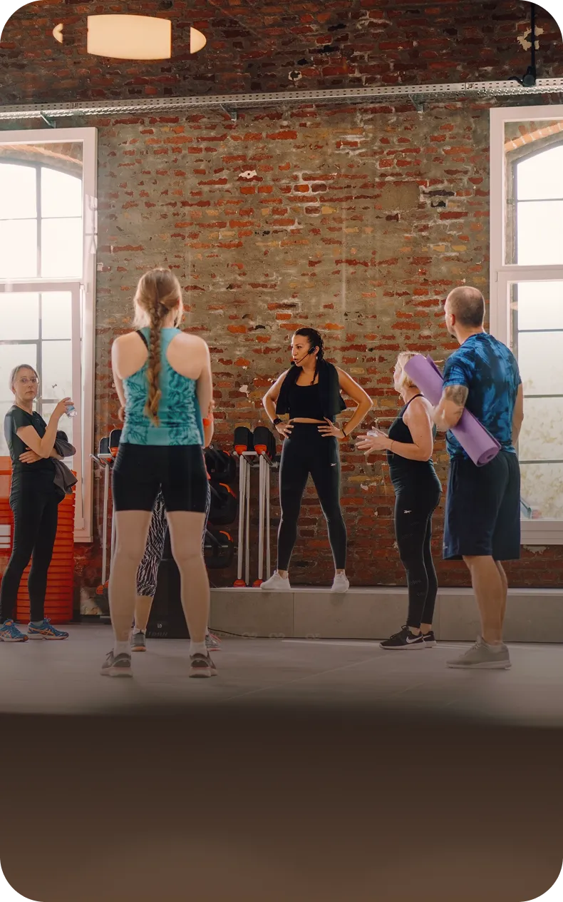 Kursbereich im Peoples Fitness Studio