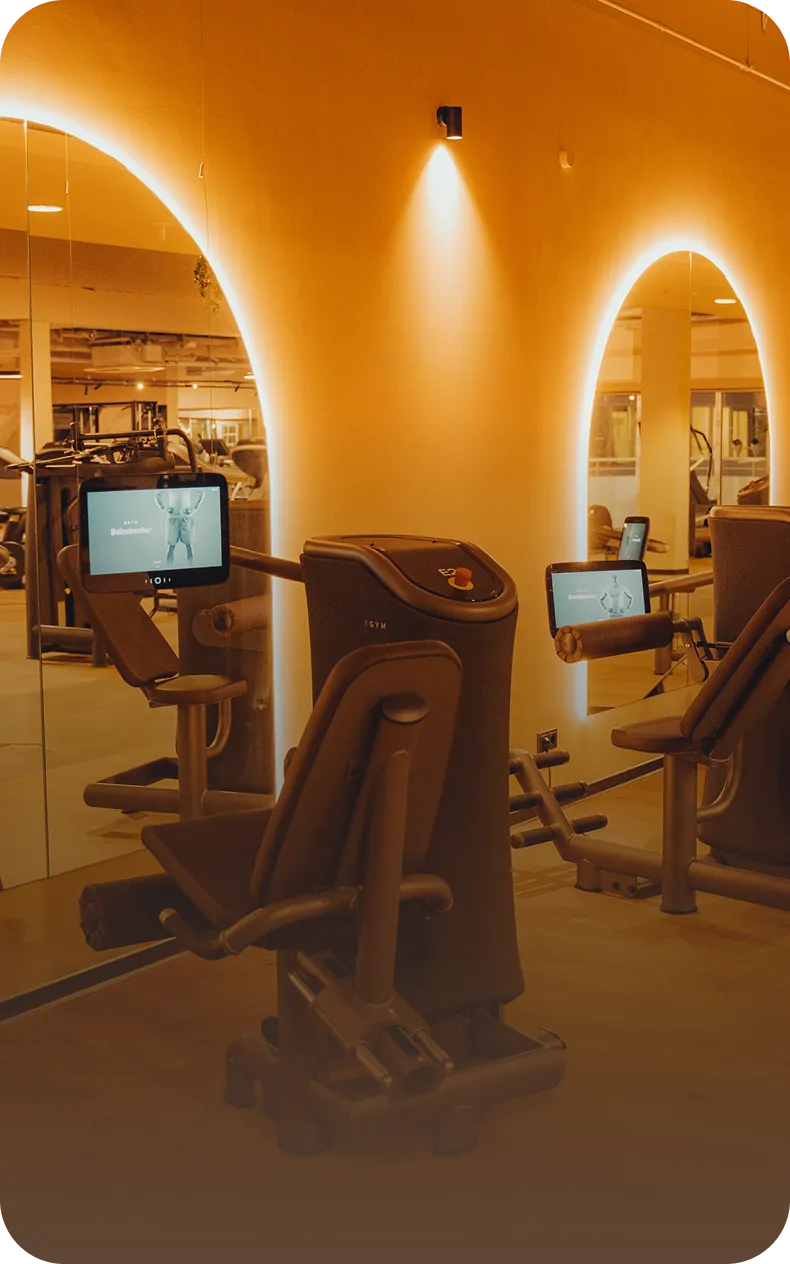 EGYM Smart-Geräte im Peoples Fitness Studio
