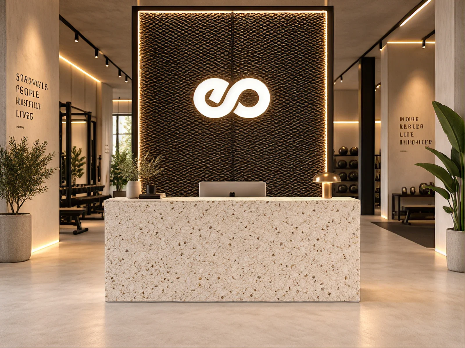Visualisierung der Lounge im neuen peoples Club